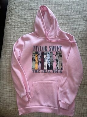 Taylor Swift Eras Tour Pink Hoodie - Women's